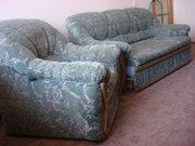 Продам раскладной диван и кресло